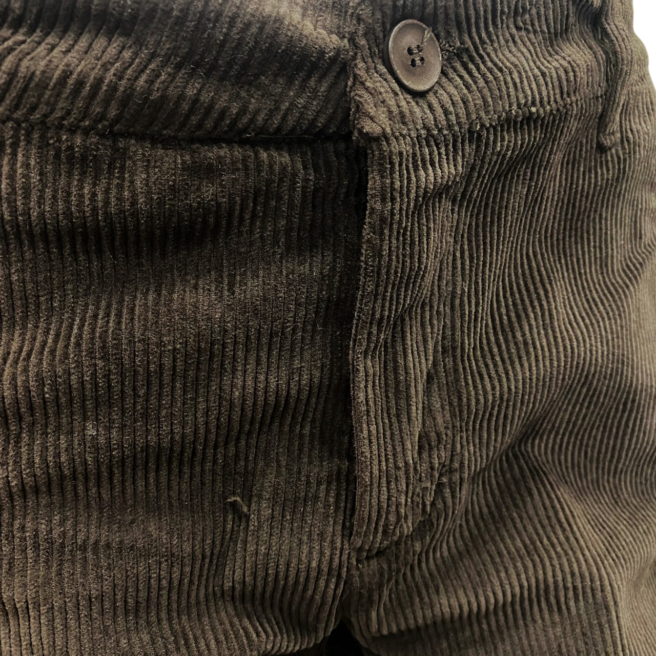 Griffai Pantalone Donna Velluto 500 righe DGF6014 Marrone – Stile Palazzo