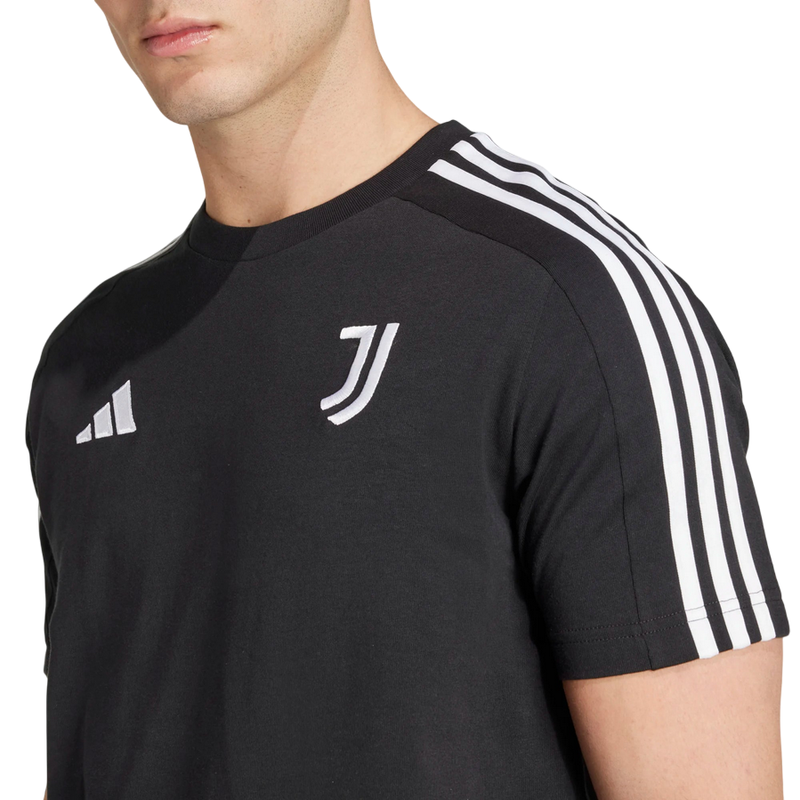 Adidas Maglia Uomo Juventus DNA Nero IY4120 - T-Shirt Calcio Ufficiale
