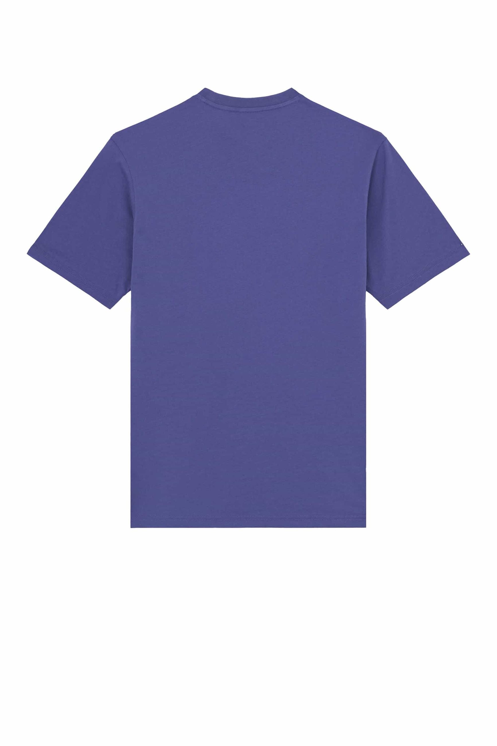 "Maglietta Dickies Mapleton blu autentico da uomo in cotone traspirante, vista posteriore