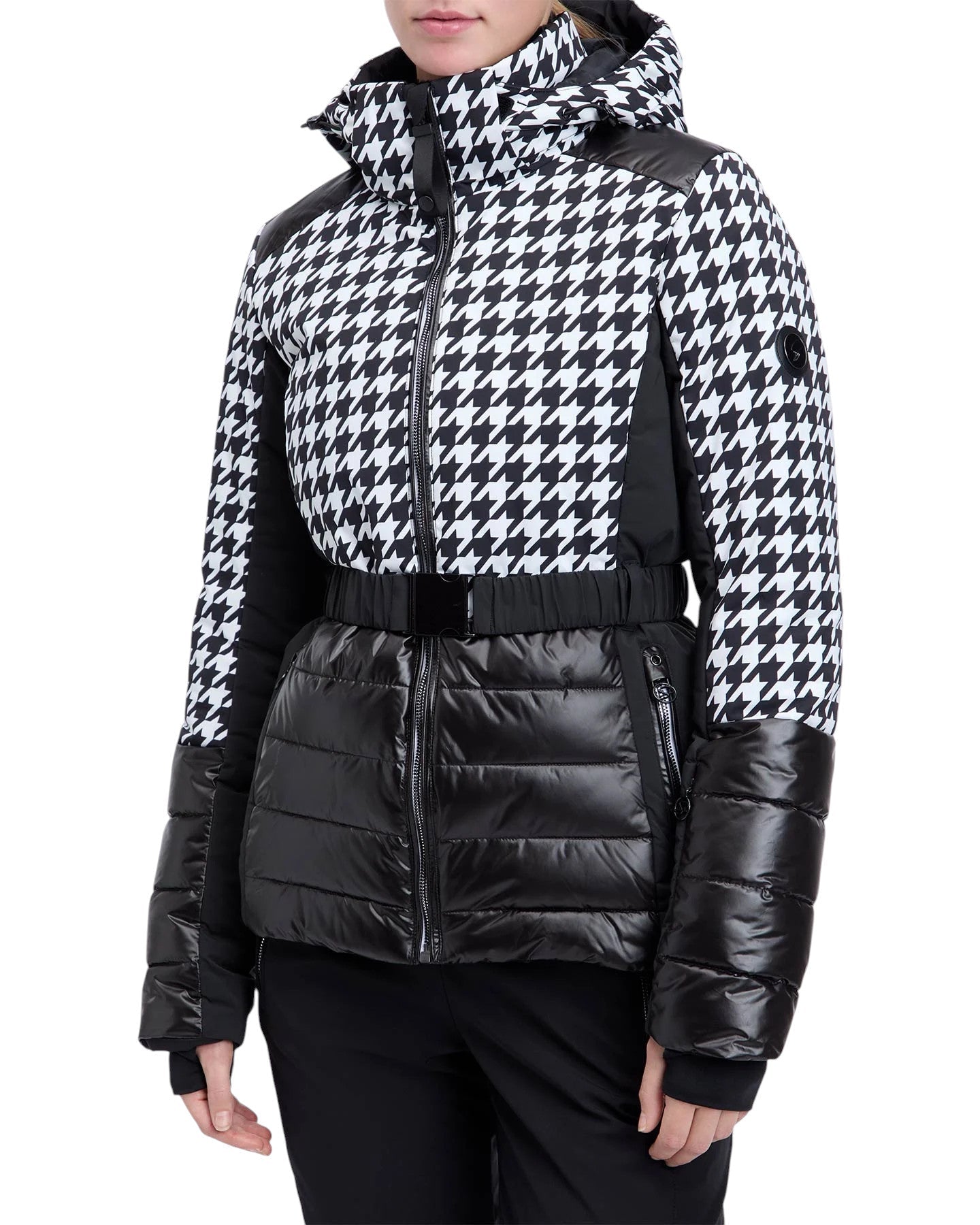 Giacca da Neve McKINLEY Simonetta Donna - Impermeabile Tecnica Nero Bianco