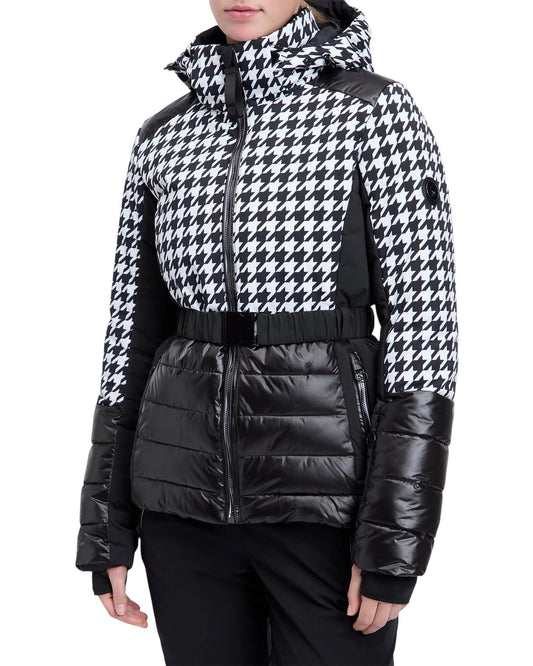 Giacca da Neve McKINLEY Simonetta Donna - Impermeabile Tecnica Nero Bianco