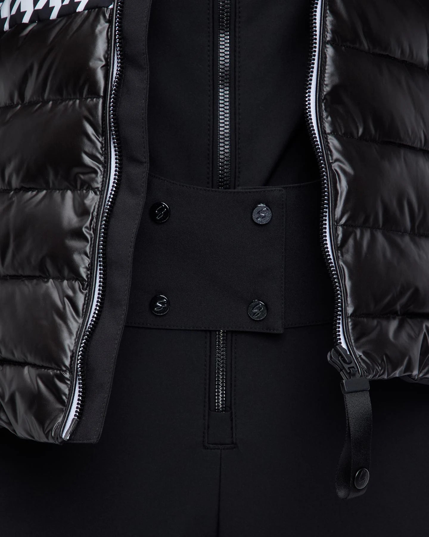 Giacca da Neve McKINLEY Simonetta Donna - Impermeabile Tecnica Nero Bianco