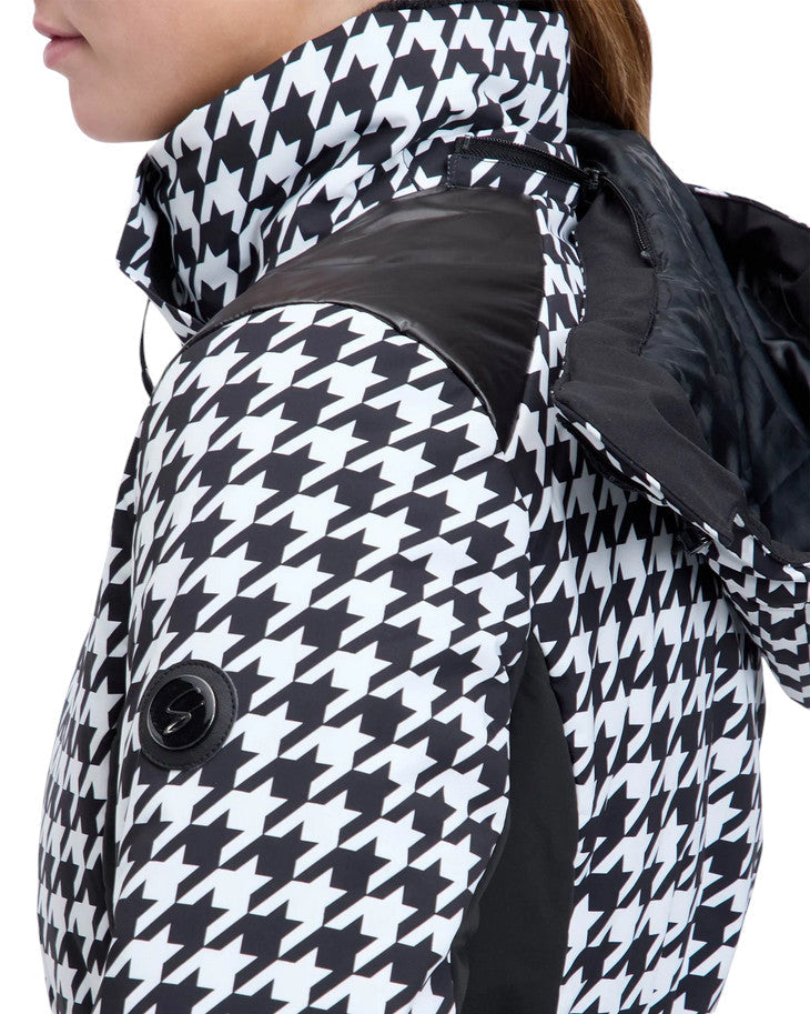 Giacca da Neve McKINLEY Simonetta Donna - Impermeabile Tecnica Nero Bianco