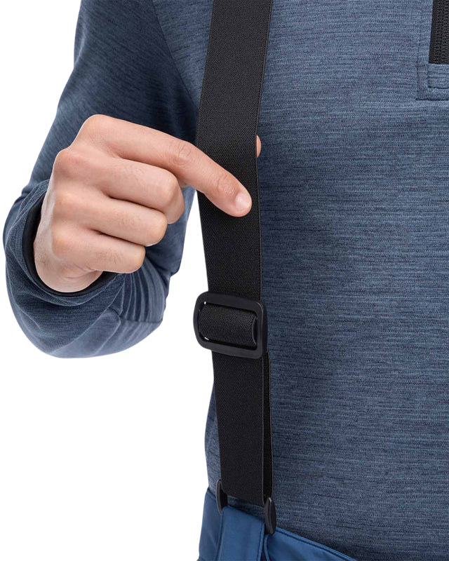 McKinley Pantalone Neve Uomo Danny II 433488-511 Blu – Protezione e Comfort - bretella