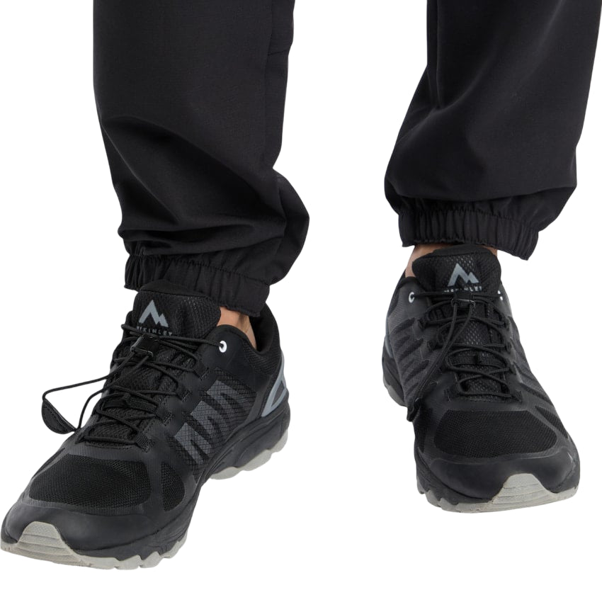 McKinley Pantalone Outdoor Aslo 432468-057 Nero – Pantaloni uomo, trekking, tecnico, elasticizzato