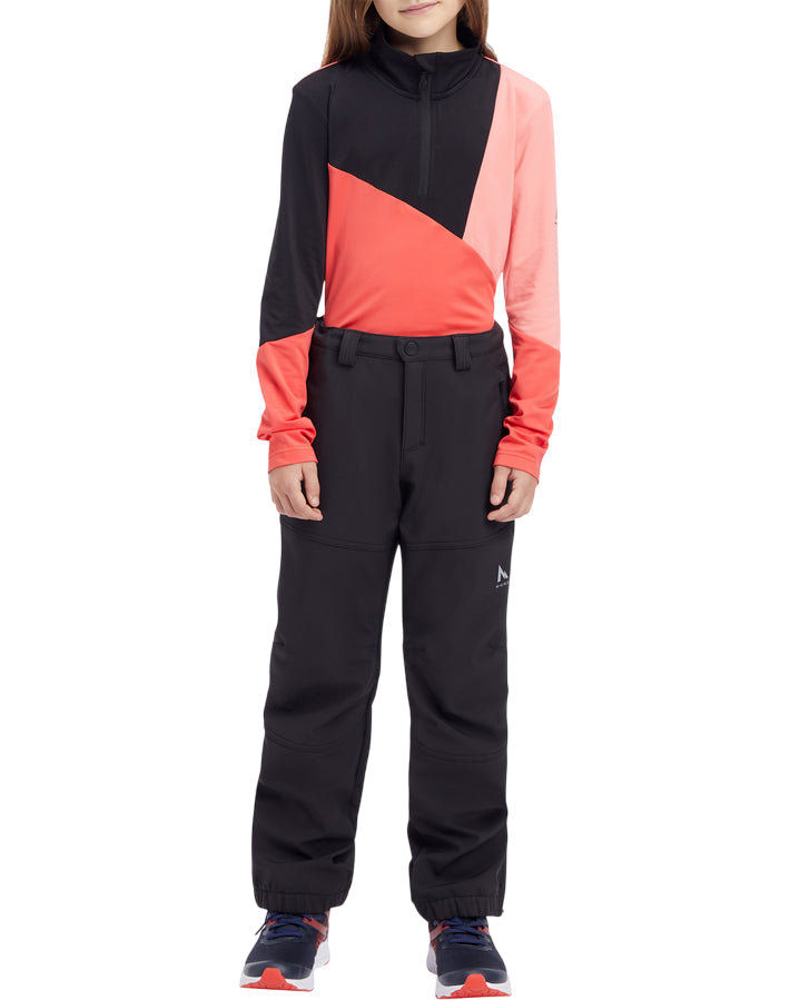 McKinley Pantalone Outdoor Waimea II Jr 267746-057 Nero – Antivento, Idrorepellente, Libertà di Movimento