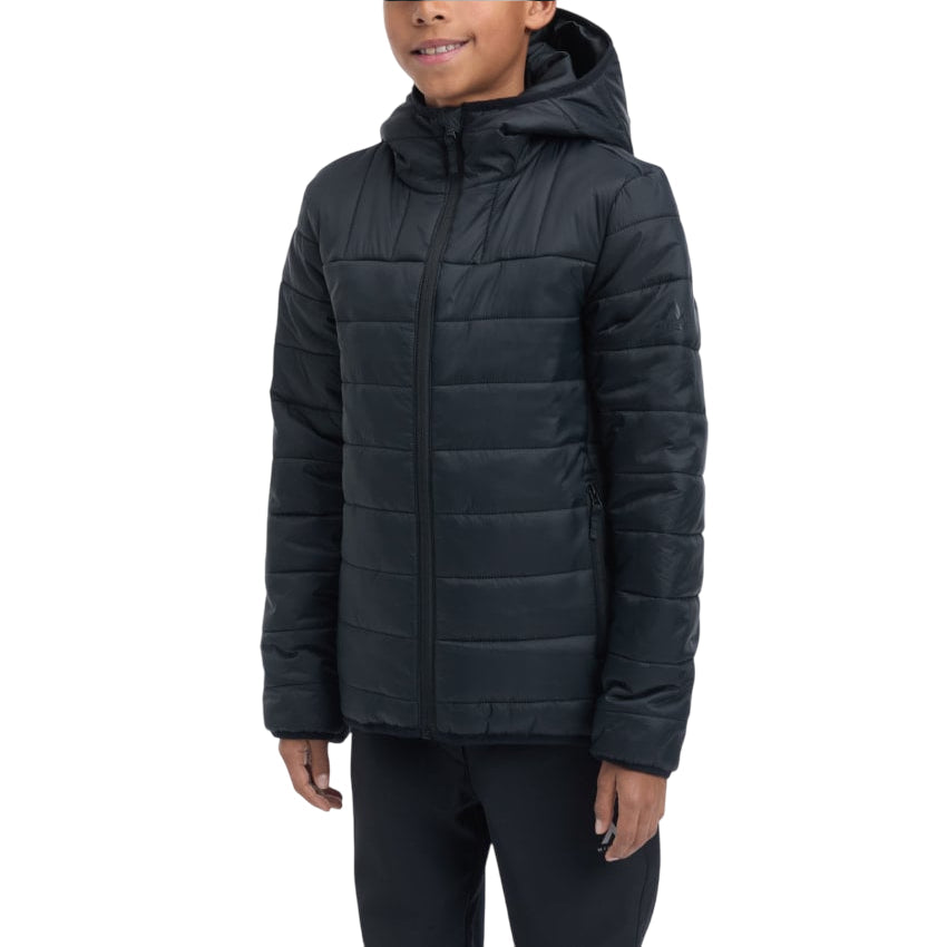 McKinley Piumino con Cappuccio da Ragazzo Alix 432360-057 Nero – Protezione Invernale, Comfort e Stile Outdoor