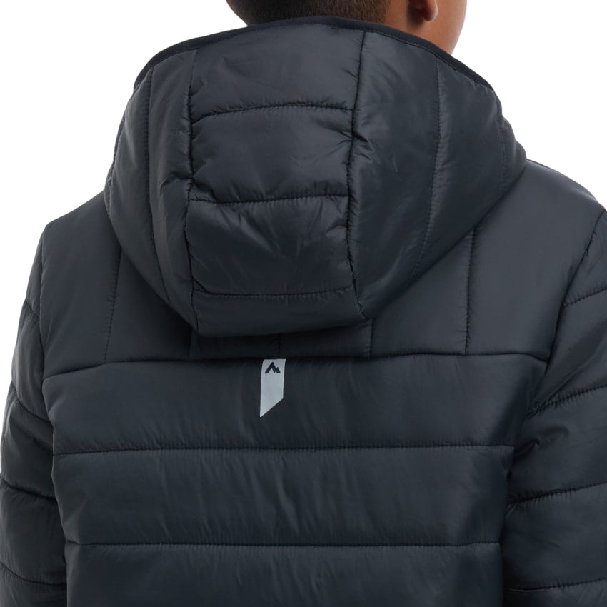 McKinley Piumino con Cappuccio da Ragazzo Alix 432360-057 Nero – Protezione Invernale, Comfort e Stile Outdoor