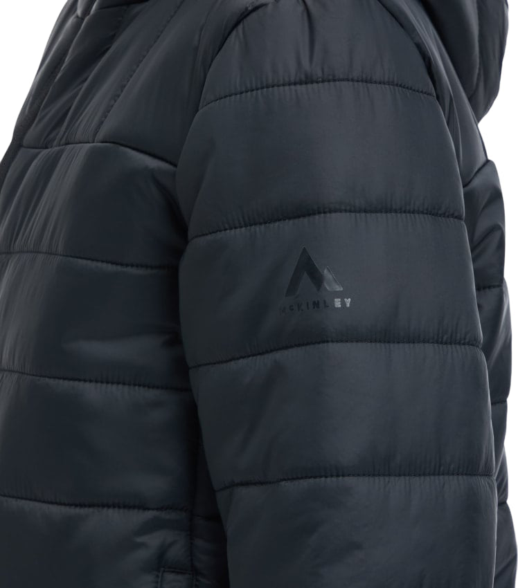 McKinley Piumino con Cappuccio da Ragazzo Alix 432360-057 Nero – Protezione Invernale, Comfort e Stile Outdoor
