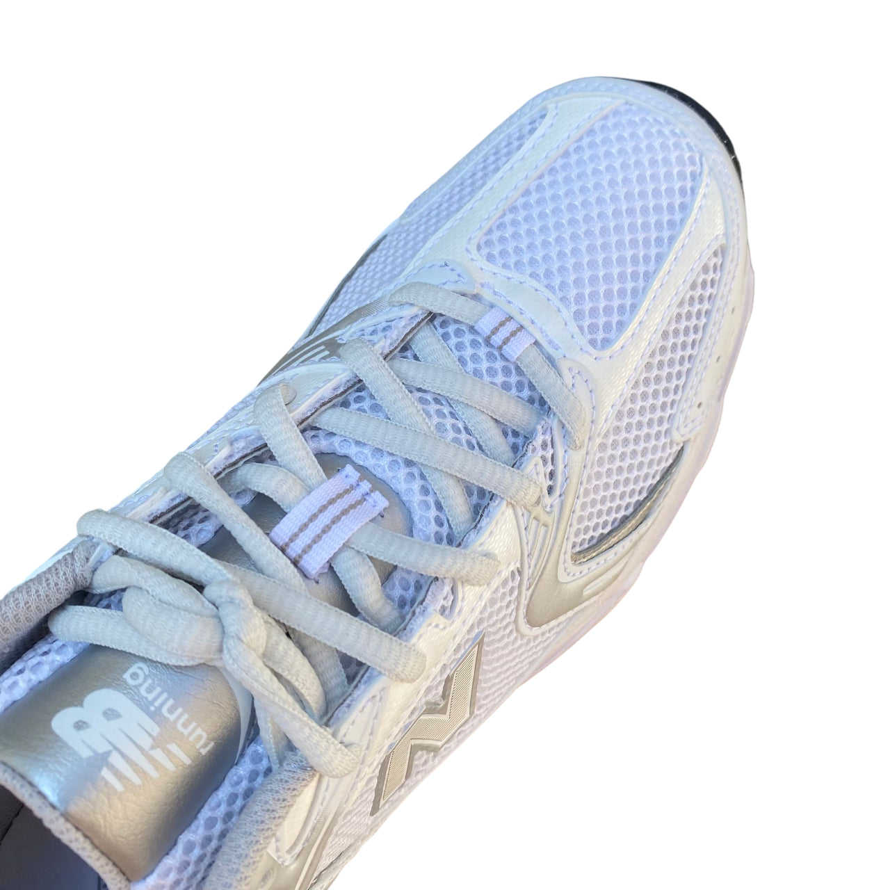 New Balance Sneakers unisex MR530EMA bianco-argento - Vista Dall'alto