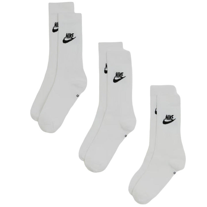 Nike Calze Everyday Essential (3 paia) - Mid-Length, Bianche DX5025-100