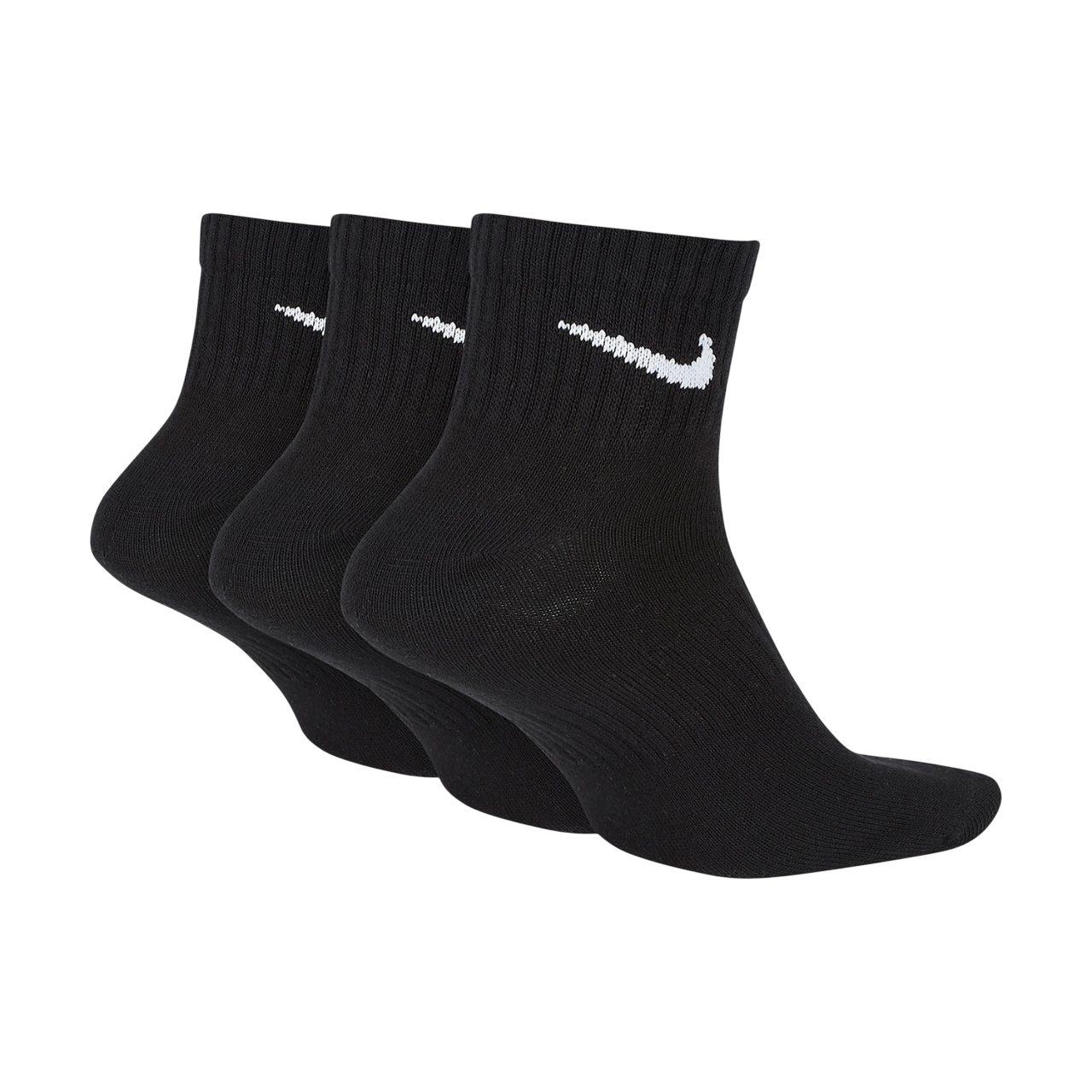 Nike Calze da training alla caviglia Everyday Lightweight SX7677-010 nero. Confezione da 3 paia