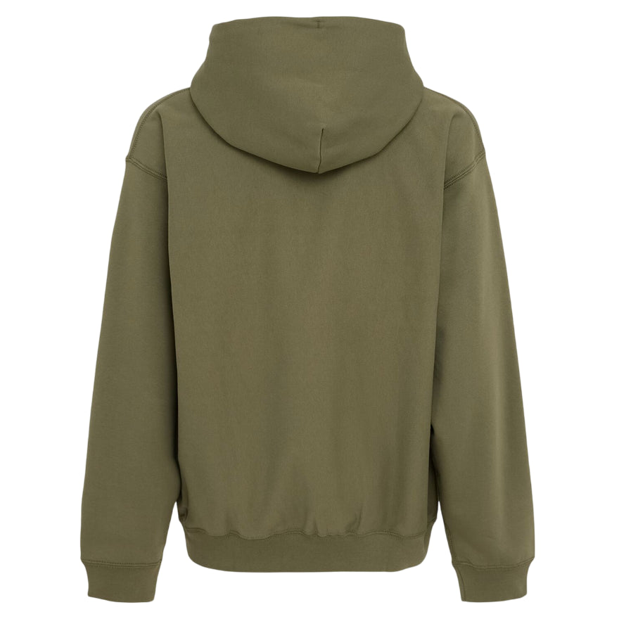 Nike Club Felpa con cappuccio in fleece Uomo FN3861-100 Verde - posteriore