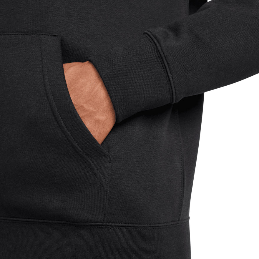 Nike Club Fleece Felpa Full-Zip Hoodie - FN3861-010 Nero