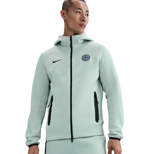 Nike Felpa Inter Tech Windrunner Grey Haze HJ6428-092