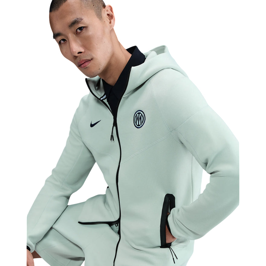 Nike Felpa Inter Tech Windrunner Grey Haze HJ6428-092