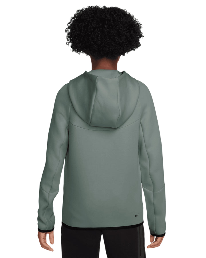 Nike Felpa Junior Tech Fleece HV5867-364 Verde – Calore e Stile