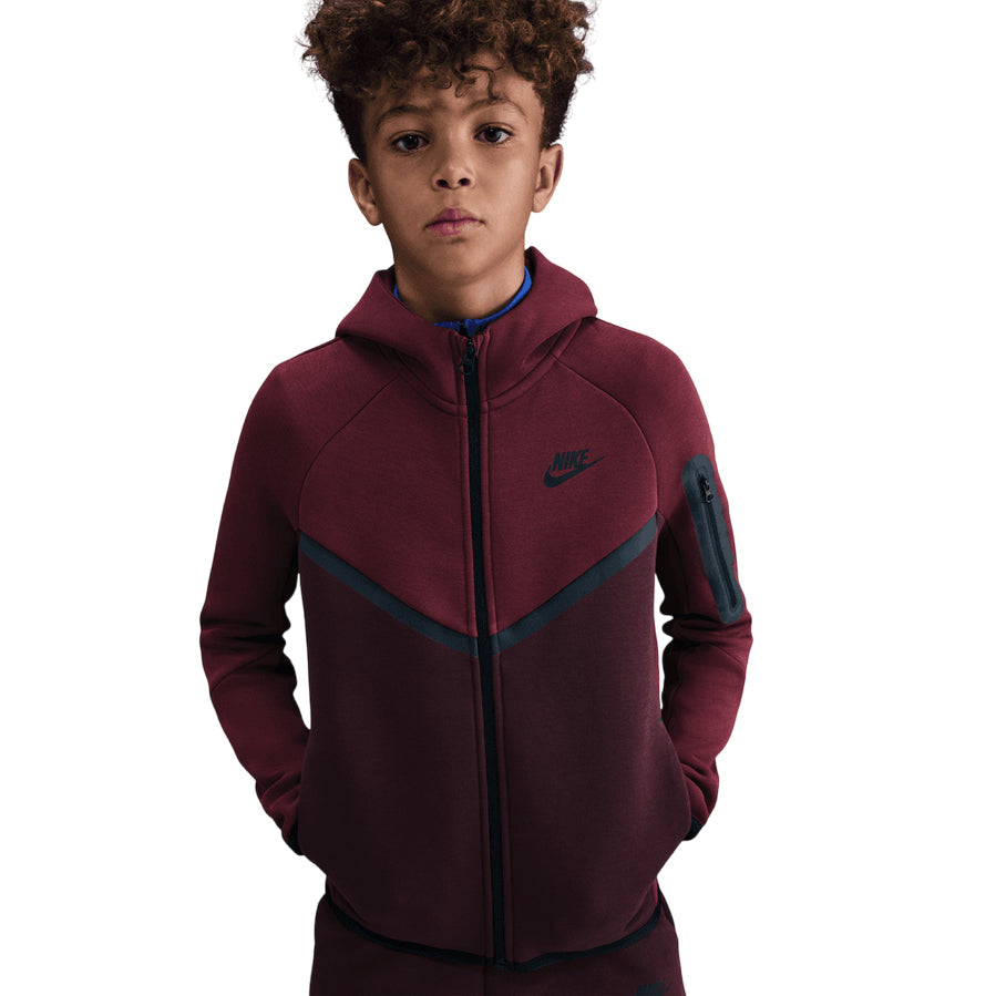 Nike Felpa Sportswear Tech Fleece HV5867-653 Bordeaux – Comfort e Stile