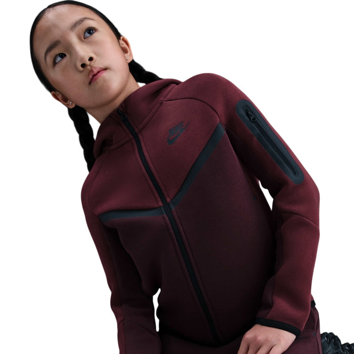 Nike Felpa Sportswear Tech Fleece HV5867-653 Bordeaux – Comfort e Stile