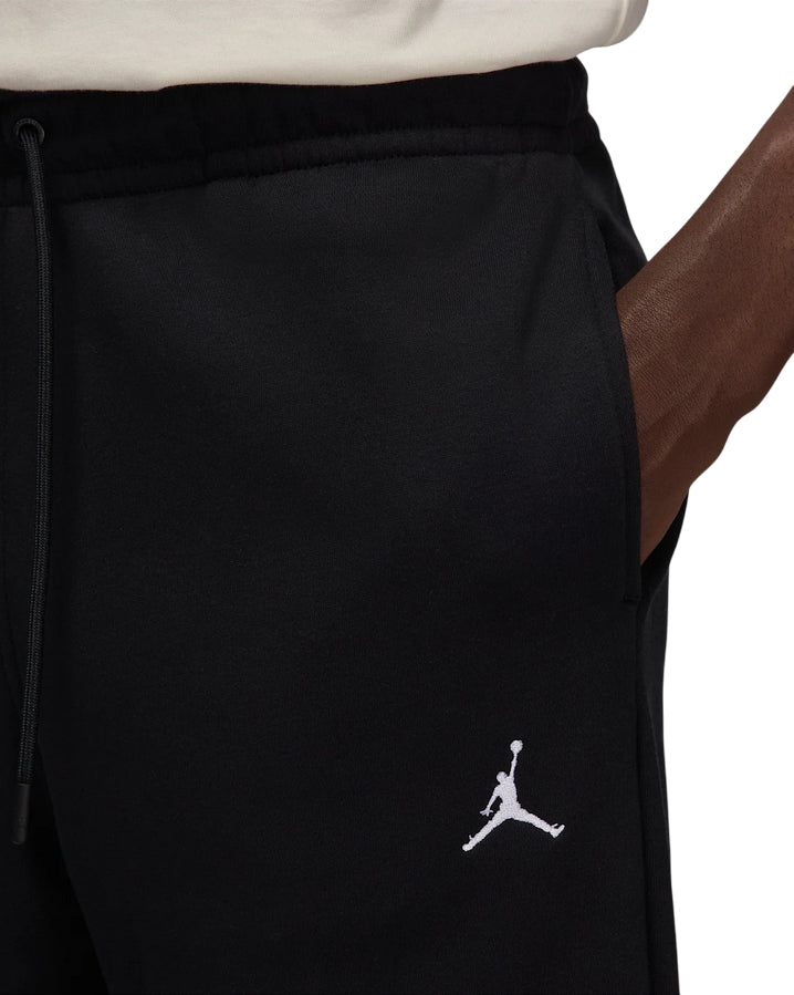 Nike Jordan Brooklyn Fleece FV7277-010 Nero – Pantaloni Uomo Comfort - logo