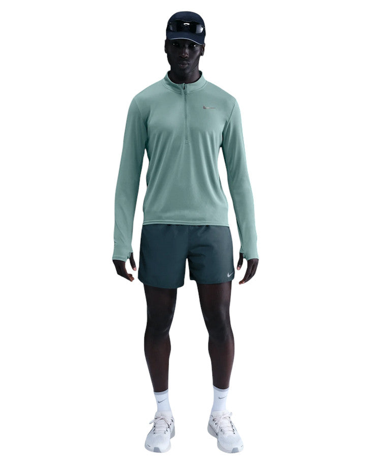 Nike Maglia da Running con Zip a Mezza Lunghezza Dri-FIT Pacer FQ2494-017 Verde – Performance, Traspirabilità e Stile Moderno