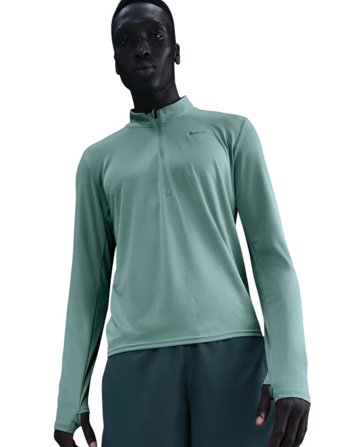 Nike Maglia da Running con Zip a Mezza Lunghezza Dri-FIT Pacer FQ2494-017 Verde – Performance, Traspirabilità e Stile Moderno