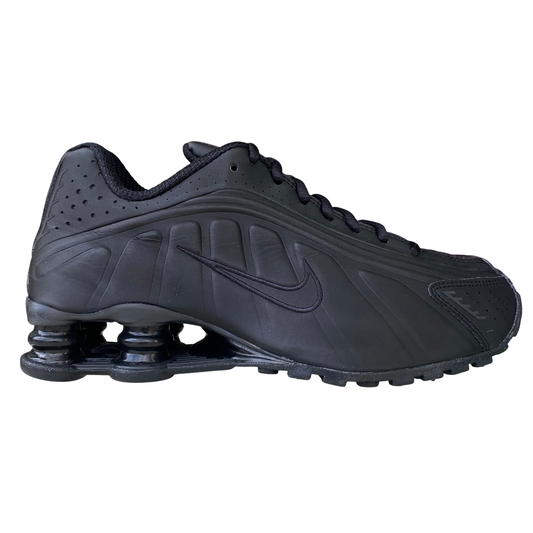 Nike Shox R4 AR3565-004 sneakers nero unisex tecnologia Shox vista laterale