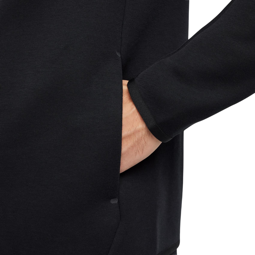 Nike - Felpa con Cappuccio Tech Fleece Windrunner Uomo HV0949-010 Nero