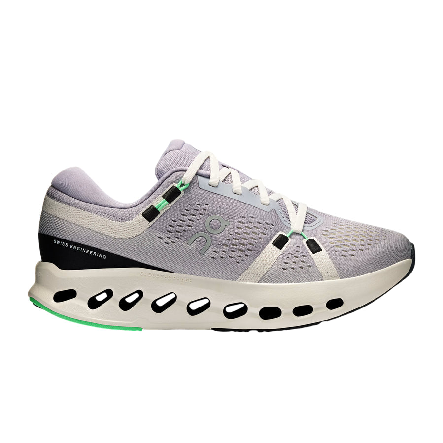 On Cloudsurfer 2 Donna Lilac Ivory - Scarpe Running CloudTec Phase
