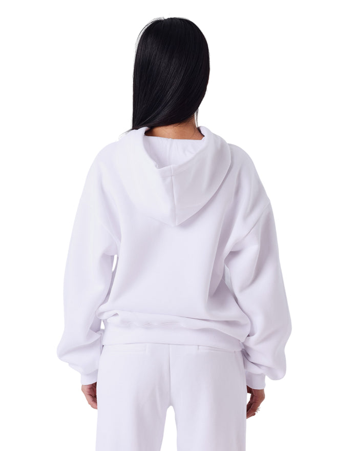 PXP felpa con cappuccio da donna bianco F252047 WSK - comfort e stile sportivo