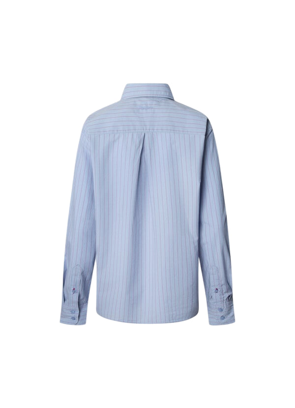 Pepe Jeans LYRIC PL3051265 Bianco Camicia Donna Casual Cotone 100% - Look Trendy e Confortevole 1