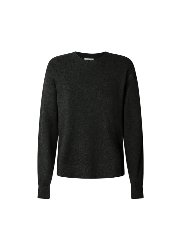 Pepe Jeans Maglioncino Donna Coraline PL7000035 Nero - Maglione Girocollo Cotone Casual