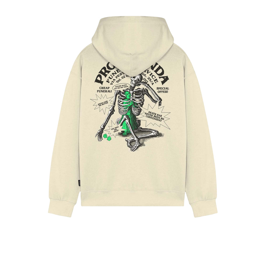 Propaganda Felpa con cappuccio Funeral Bone 25FWPRFE547-130