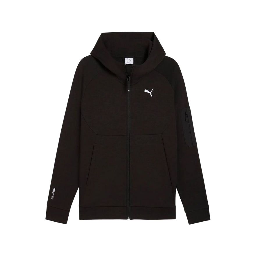 Puma Felpa Uomo con Cappuccio 688045-01 Nero