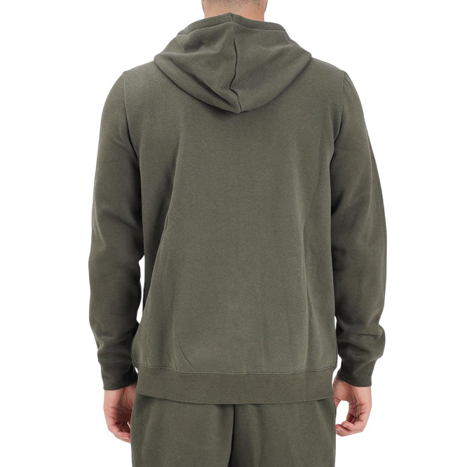Puma Felpa Uomo con Cappuccio 691657-70 Verde Oliva - posteriore