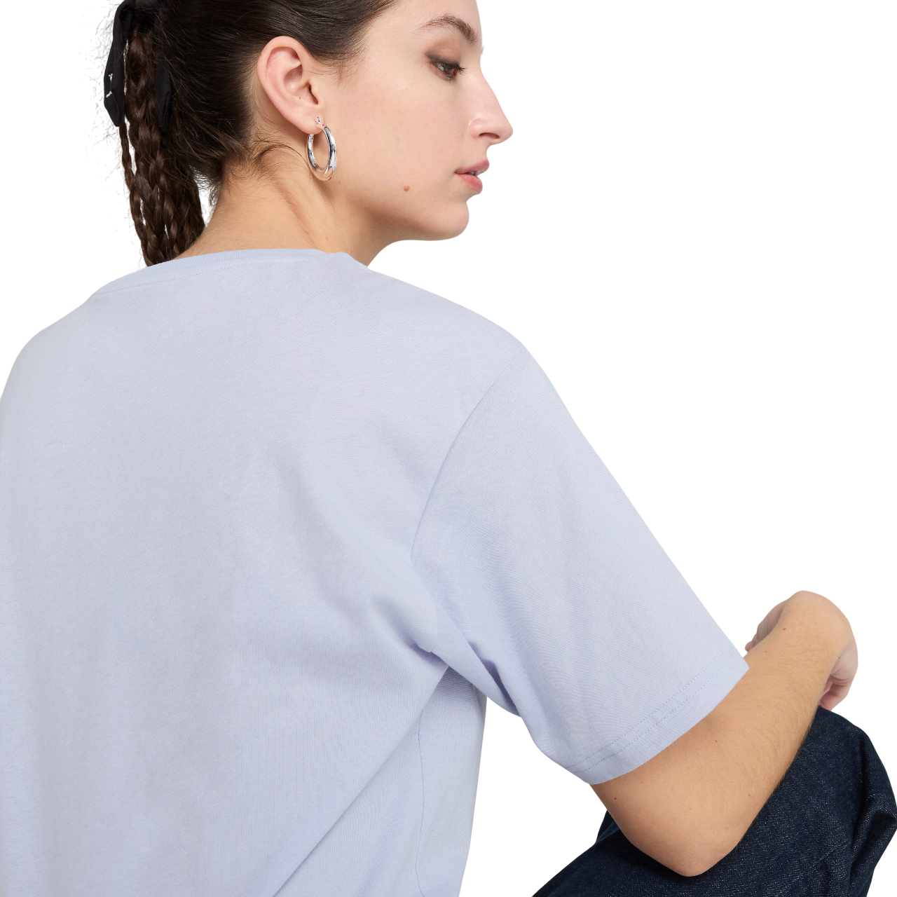 Puma maglietta manica corta da donna ampia Essential Relaxed 684971-47 glicine