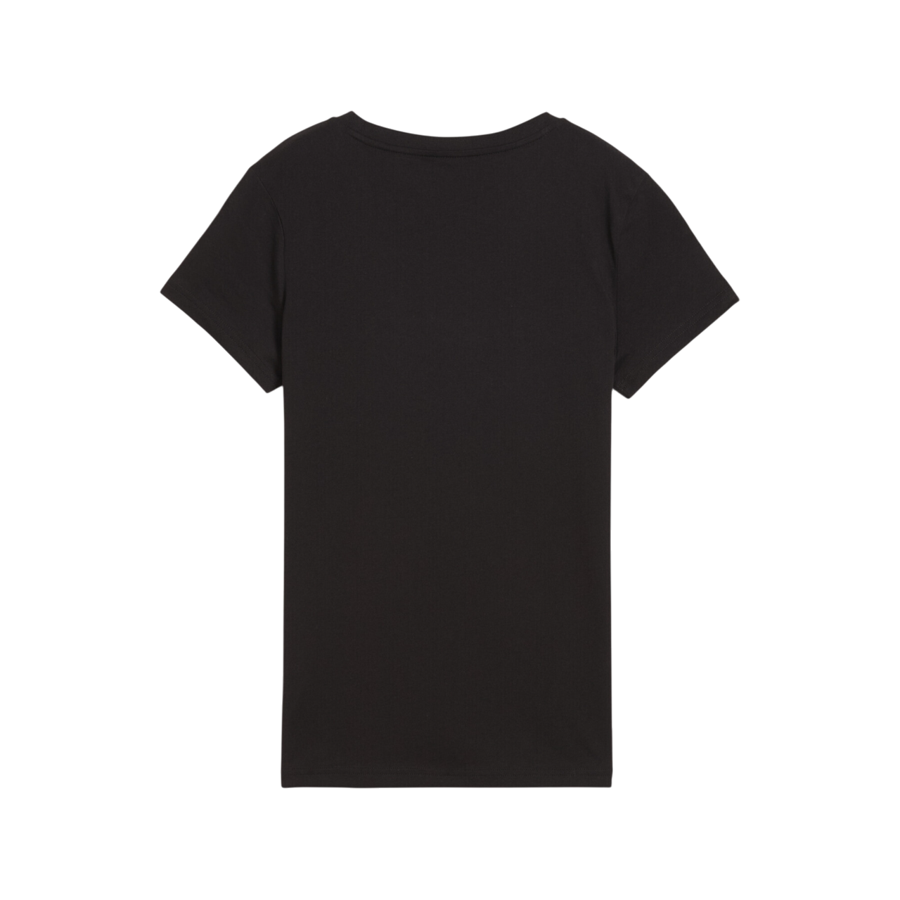 Puma maglietta manica corta unisex con Logo piccolo ricamato 682372-01 nero posteriore