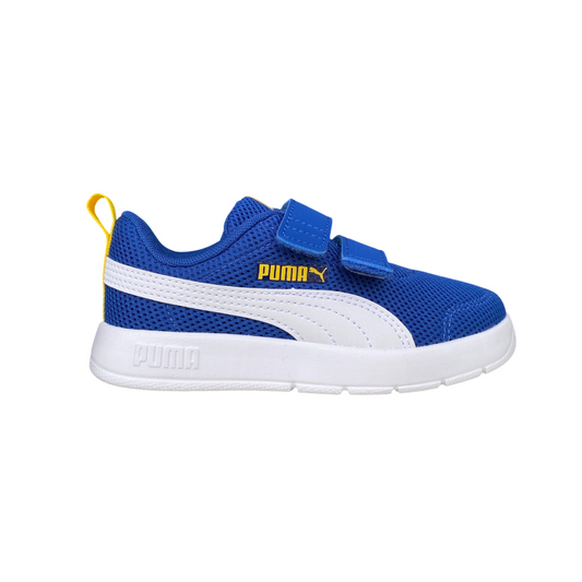 Puma scarpa da ginnastica da bambino Courtflex V3 Mesh PS 398085-05 blu