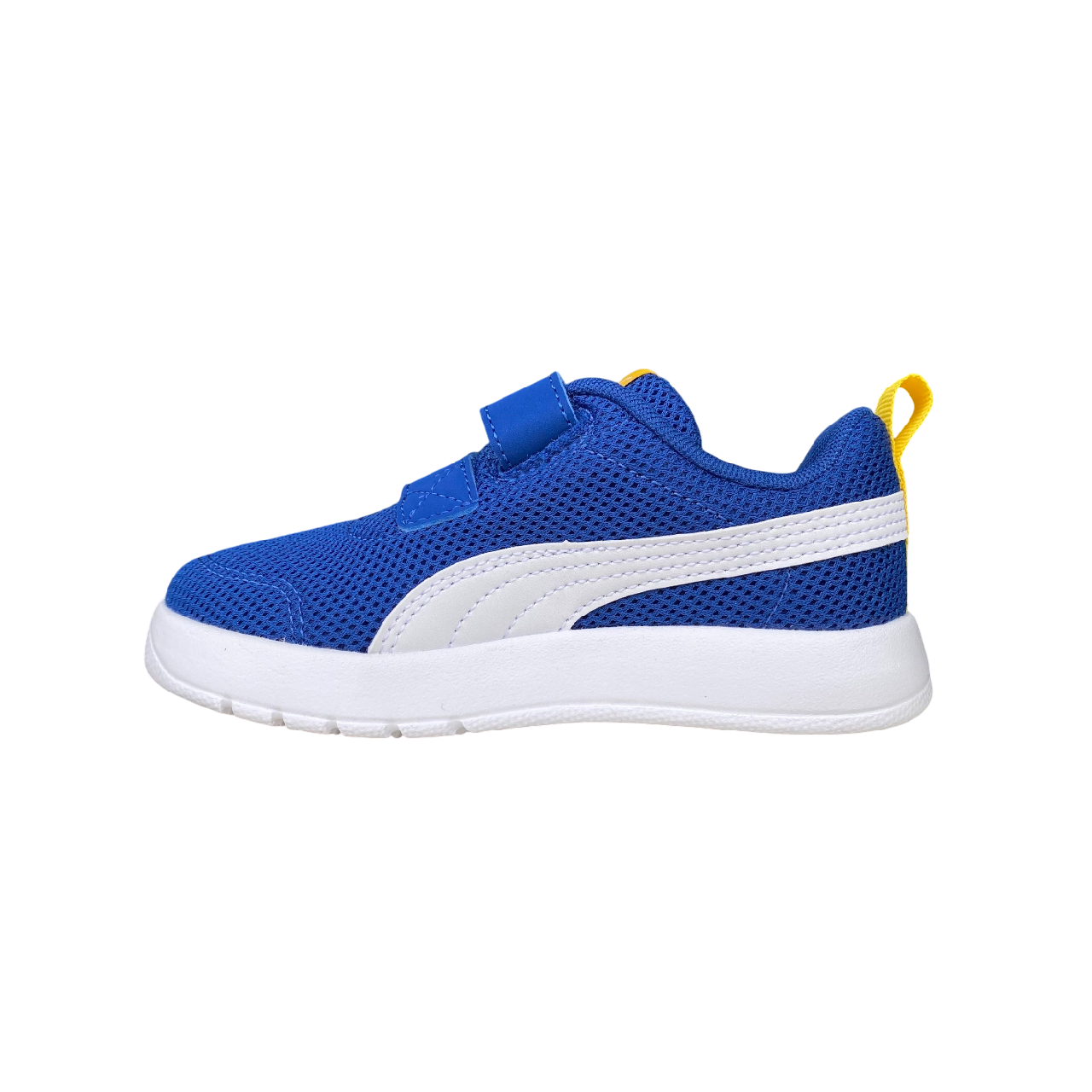 Puma scarpa da ginnastica da bambino Courtflex V3 Mesh PS 398085-05 blu