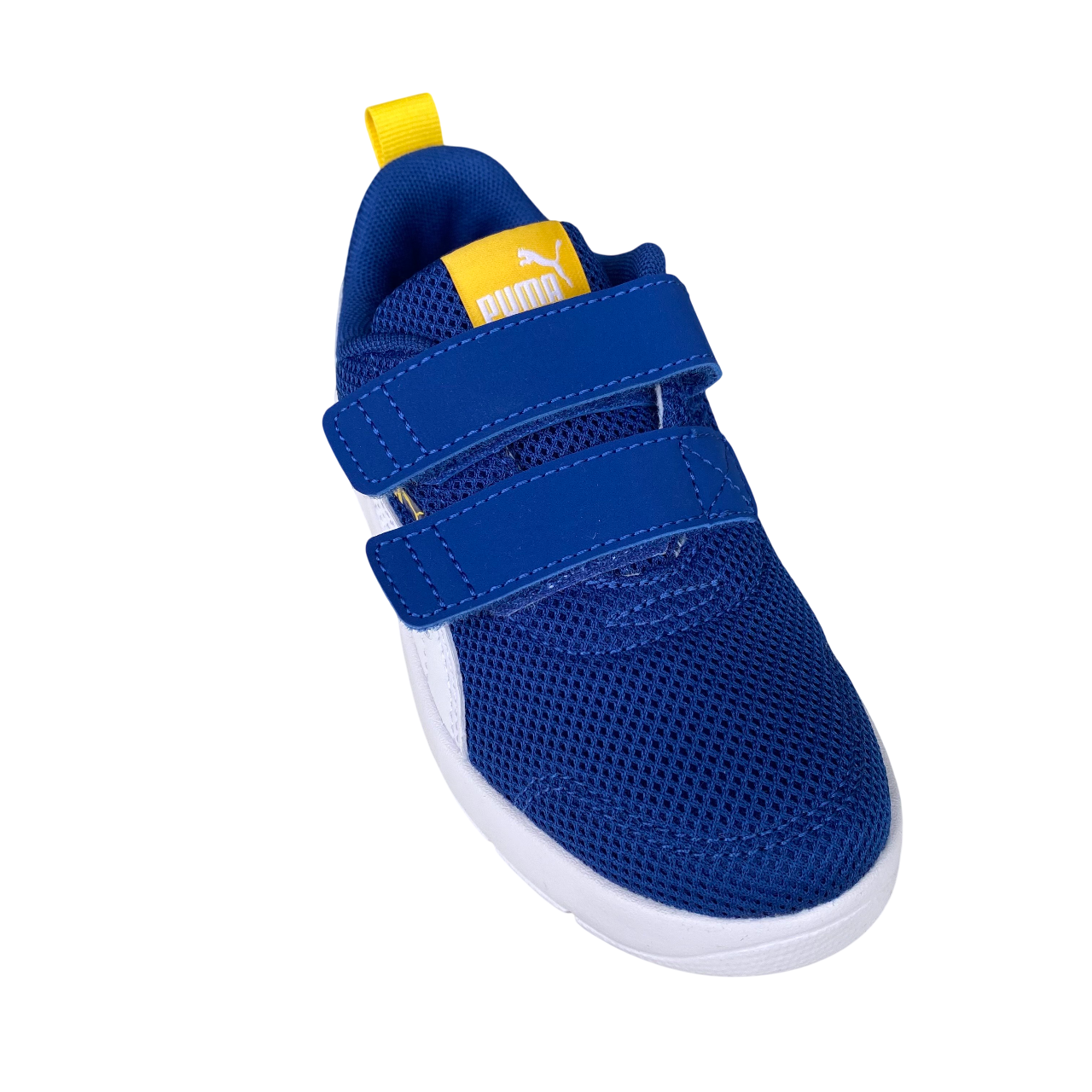 Puma scarpa da ginnastica da bambino Courtflex V3 Mesh PS 398085-05 blu