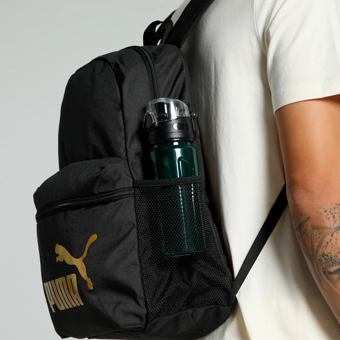 Puma zaino multiuso Phase 091164-03 nero-oro 2