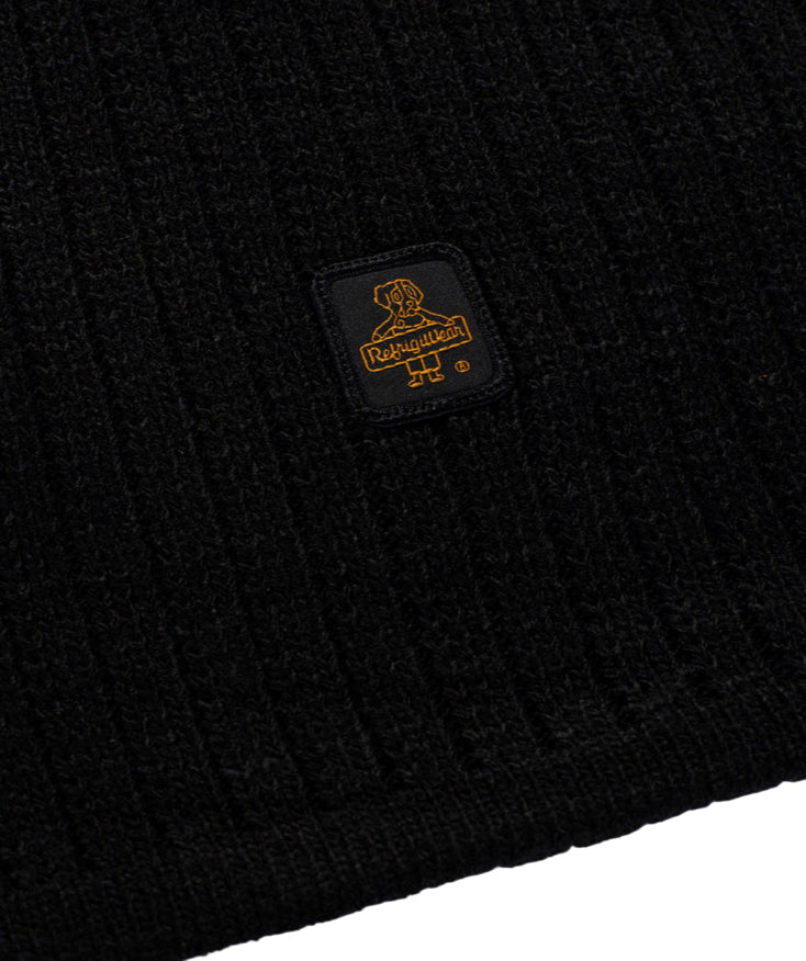 RefrigiWear Dakota Scarf B11608 NERO - Sciarpa Unisex Invernale - logo