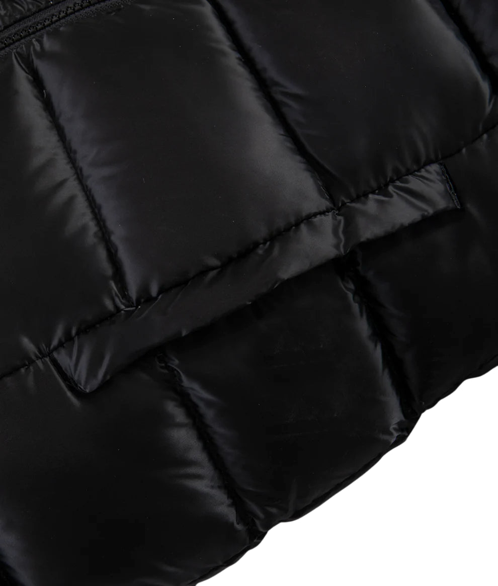 RefrigiWear Piumino Long Mead Fur Jacket W98118 Nero