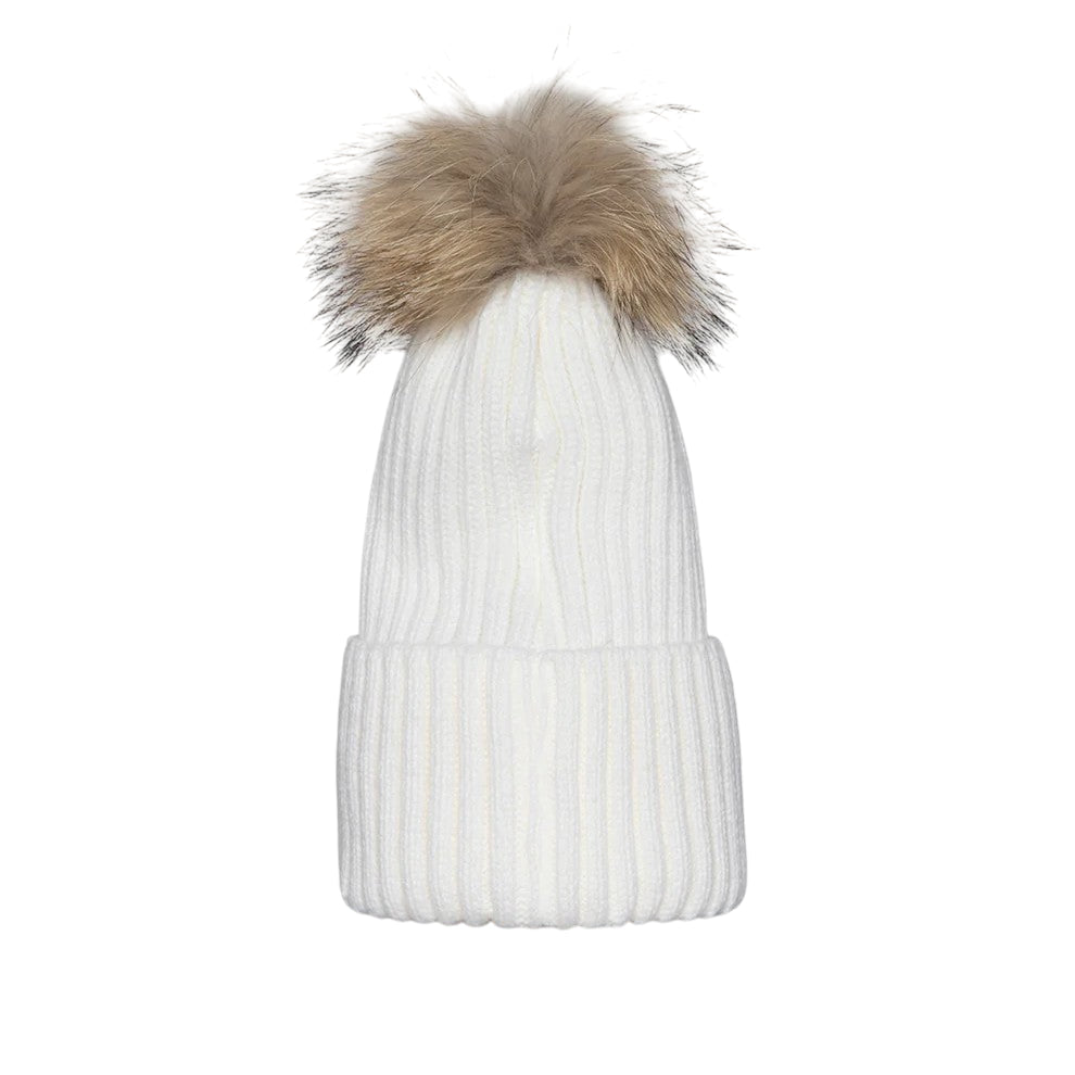 Refrigiwear Snow Flake Hat B05508 Bianco - Cappellino Invernale Donna - retro