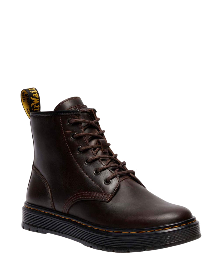 Dr. Martens – Stivaletto Brookline Chukka 41681200 Marrone Scuro | Chukka Urban Heritage, Pelle Premium, Comfort Everyday