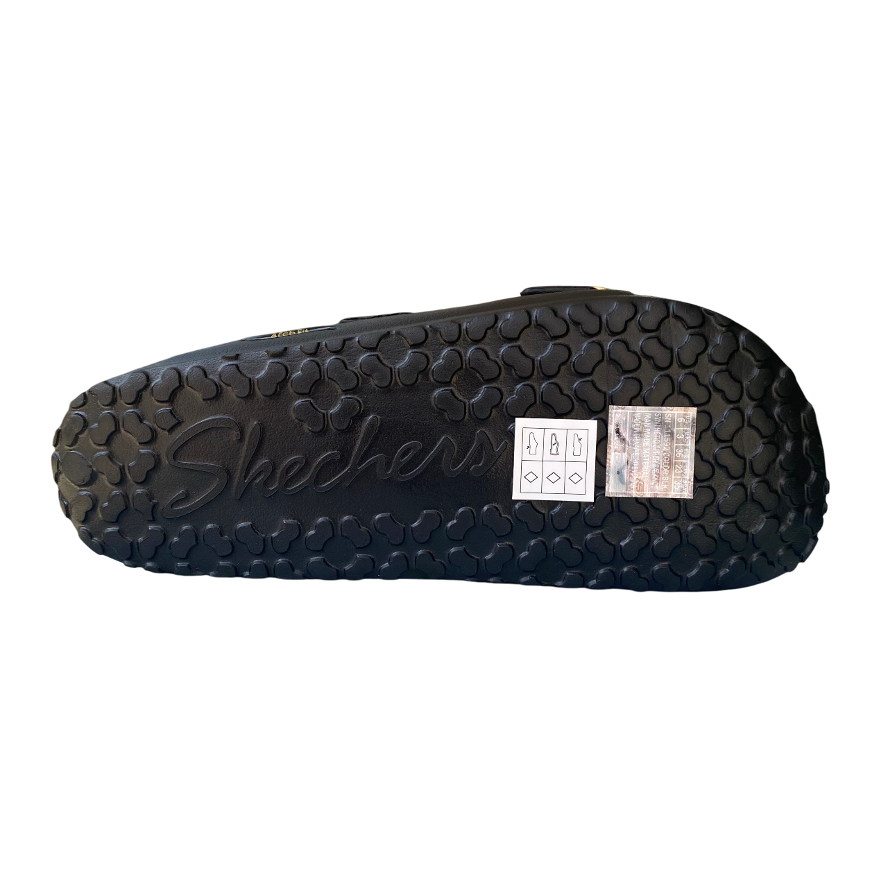 Sandali Skechers Arch Fit Cali Breeze | Comfort Podologico | 111592/BLK nero dettaglio della sola