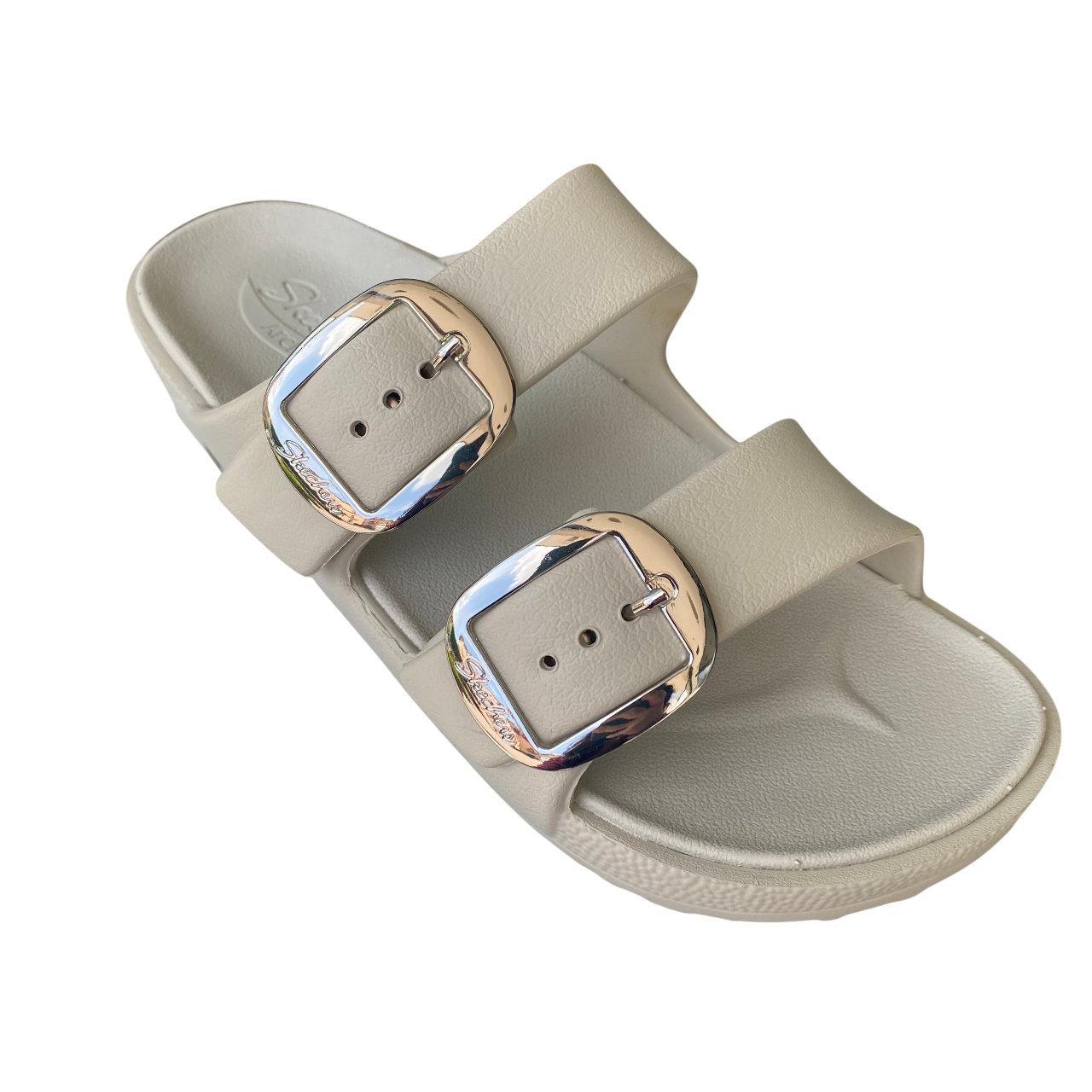 Sandali Skechers Arch Fit Cali Breeze | Comfort Podologico | 111592/NAT naturale vista dall'alto