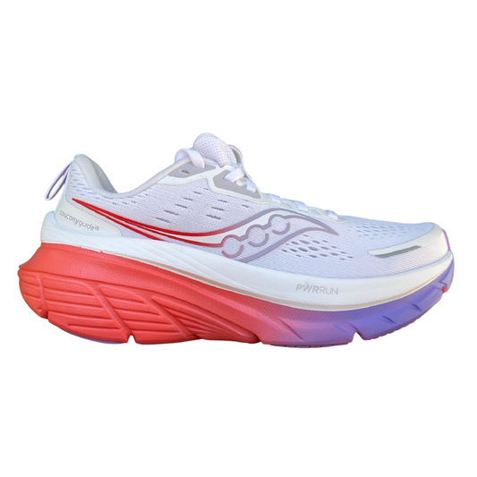 Saucony Guide 18 S10998-241 scarpe running donna bianco vista laterale