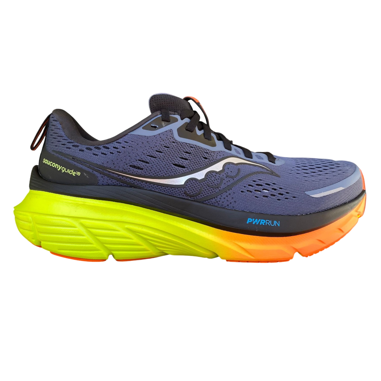 Saucony Guide 18 S20998-99 scarpe running uomo blu vista laterale