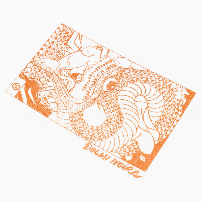 Dolly Noire t-shirt manica corta Kunyoshi Red Blue Tee TS170-TA-02 white